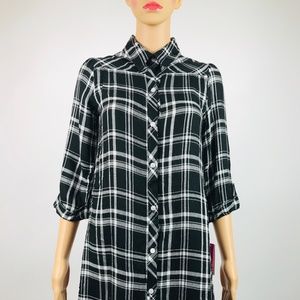 Women's BCX Girl Shirt Black/White  K#39